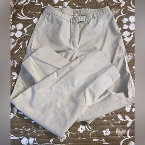LL Bean beige‎ women’s slacks 8